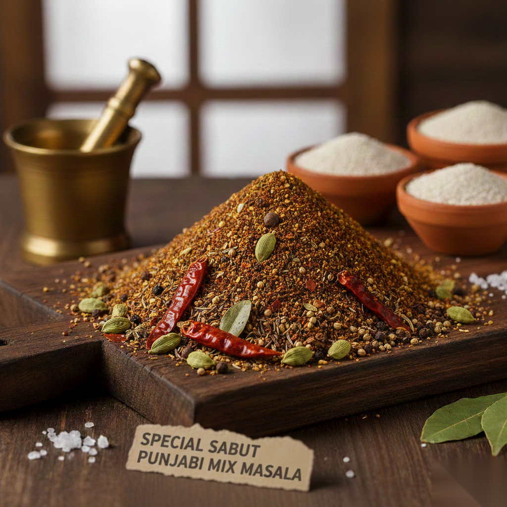 SPECIAL SABUT PUNJABI MIX MASALA